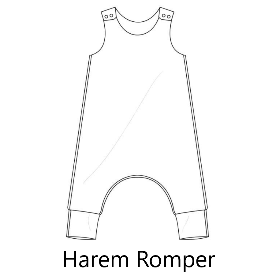 White Wild Mix Rompers