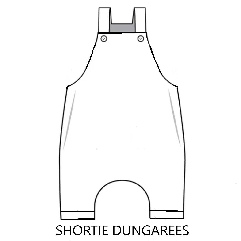 Carrot Patch Shortie Rompers