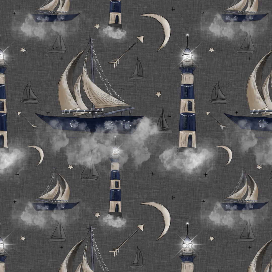 Rock Sailboat T-Shirt Dress