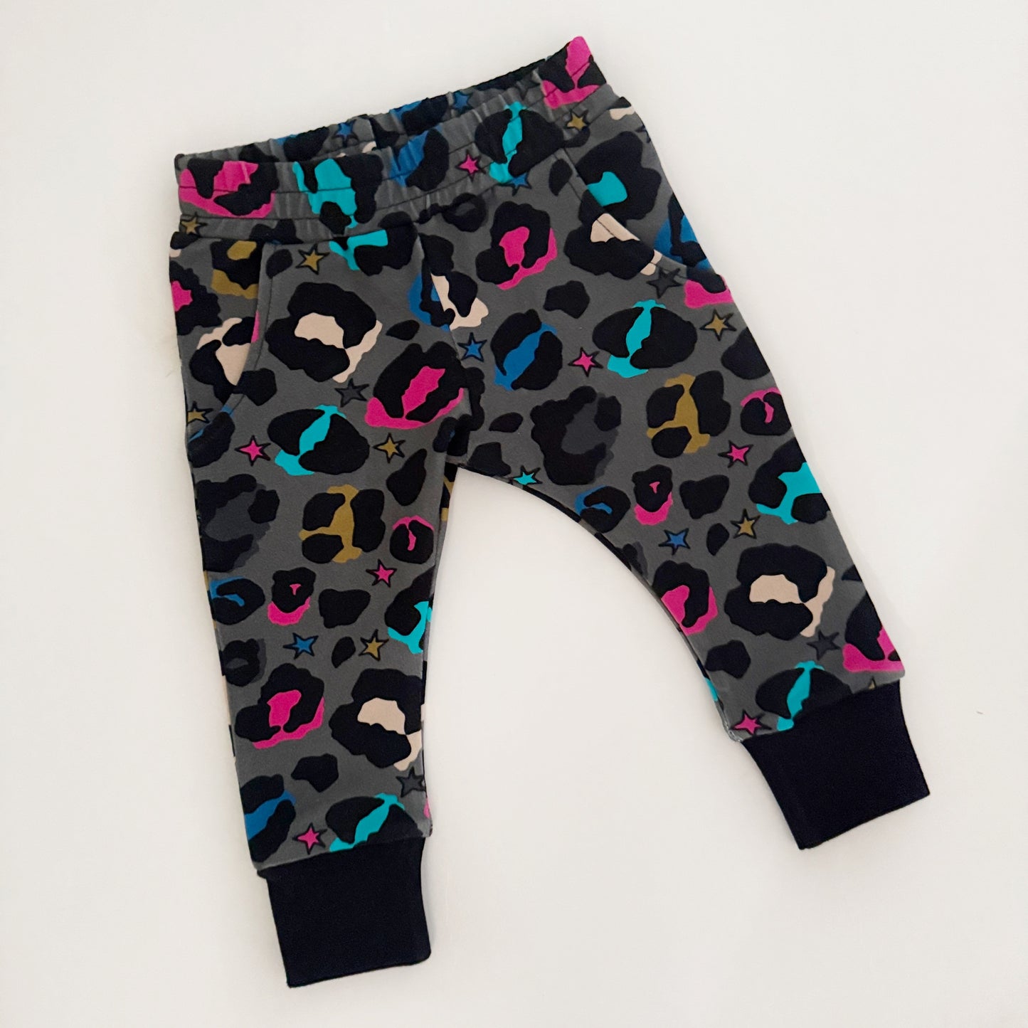 Showtime Leopard Joggers 6-9 Months