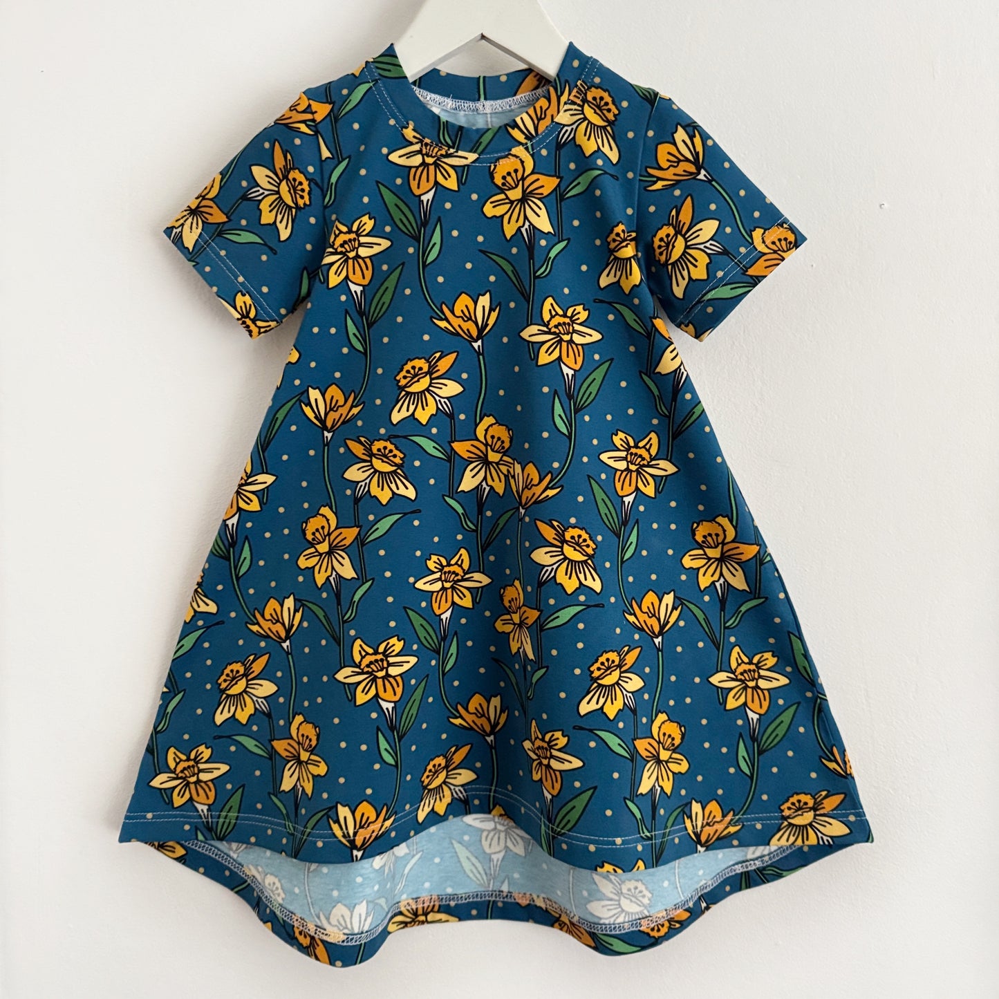 Daffodils T-Shirt Dress 3-4 Years