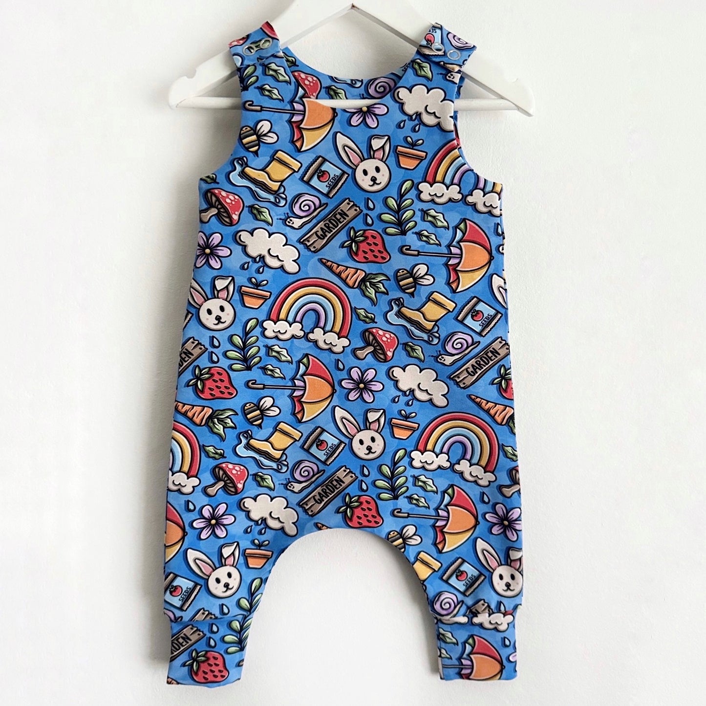 Spring Time Harem Romper 3-6 Months