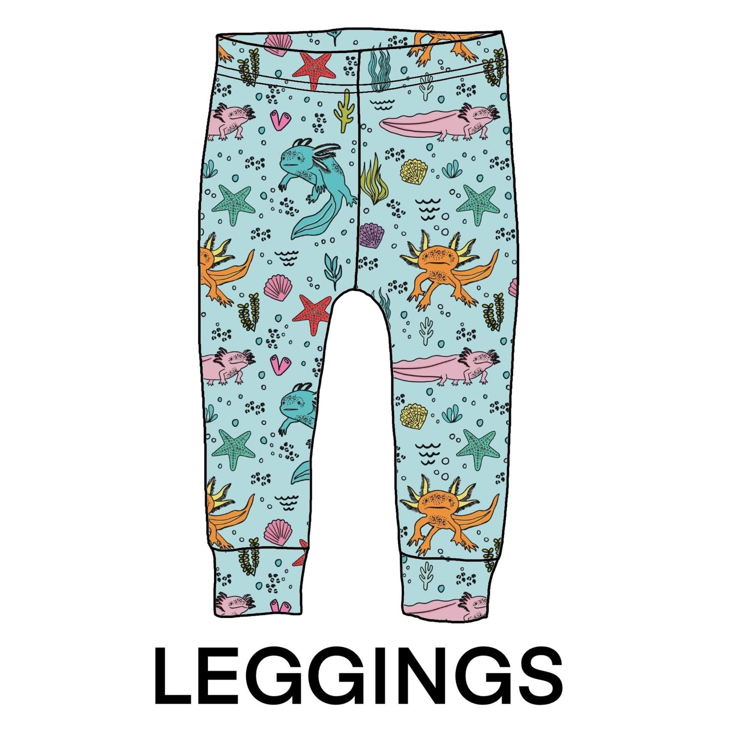 Showing how this fabric will look made in to leggings.