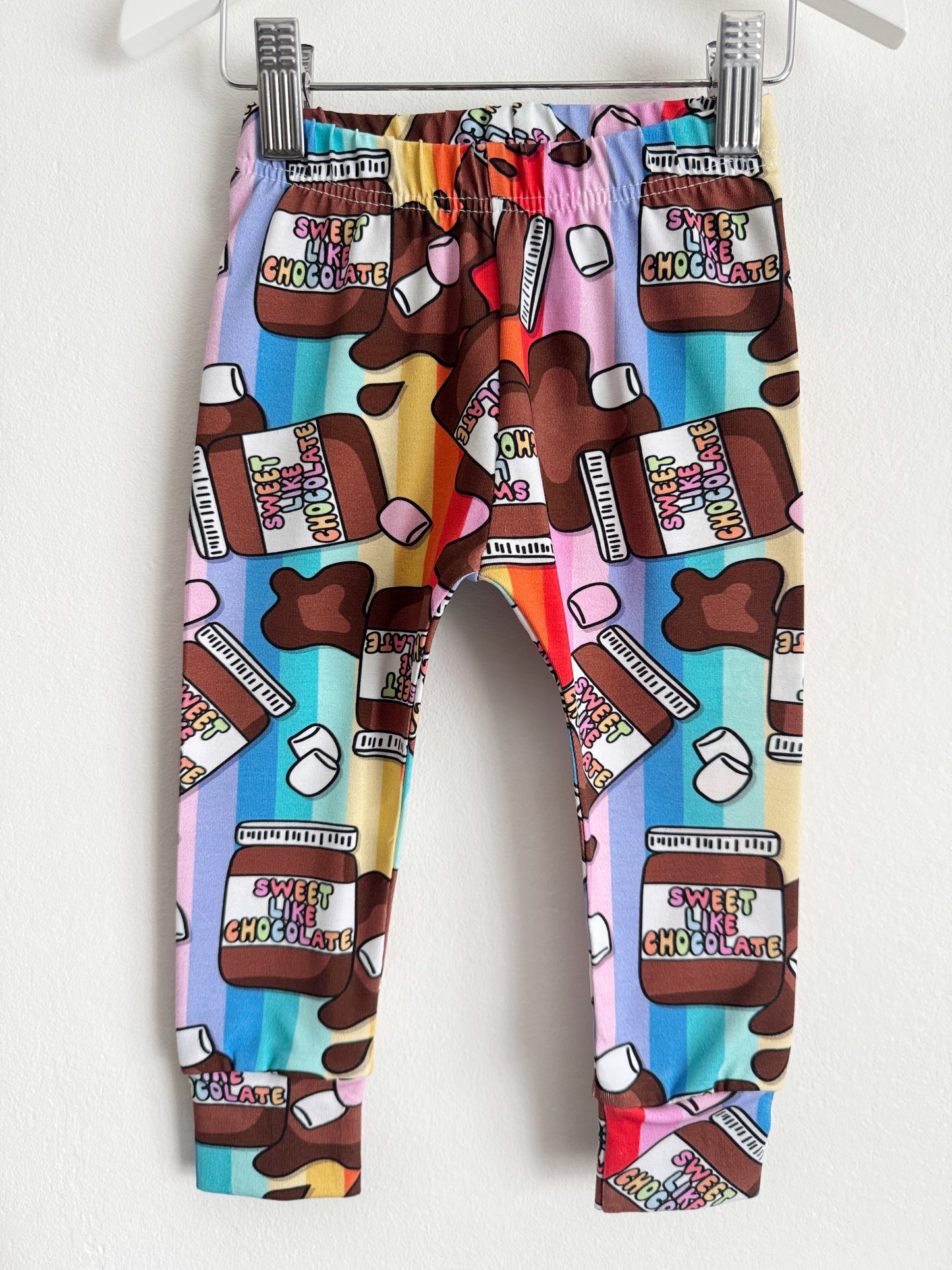 Sweet Like Chocolate Leggings 9-12 Months