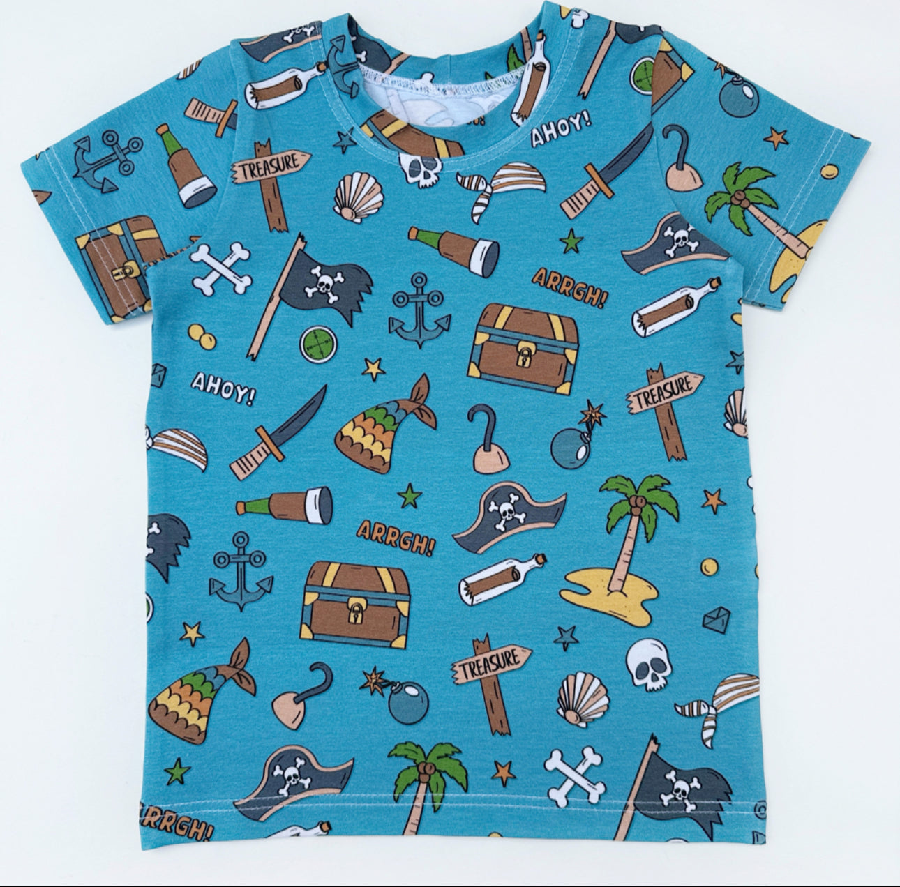 Pirates Life Short Sleeved Crew T-Shirt 3-4 Years