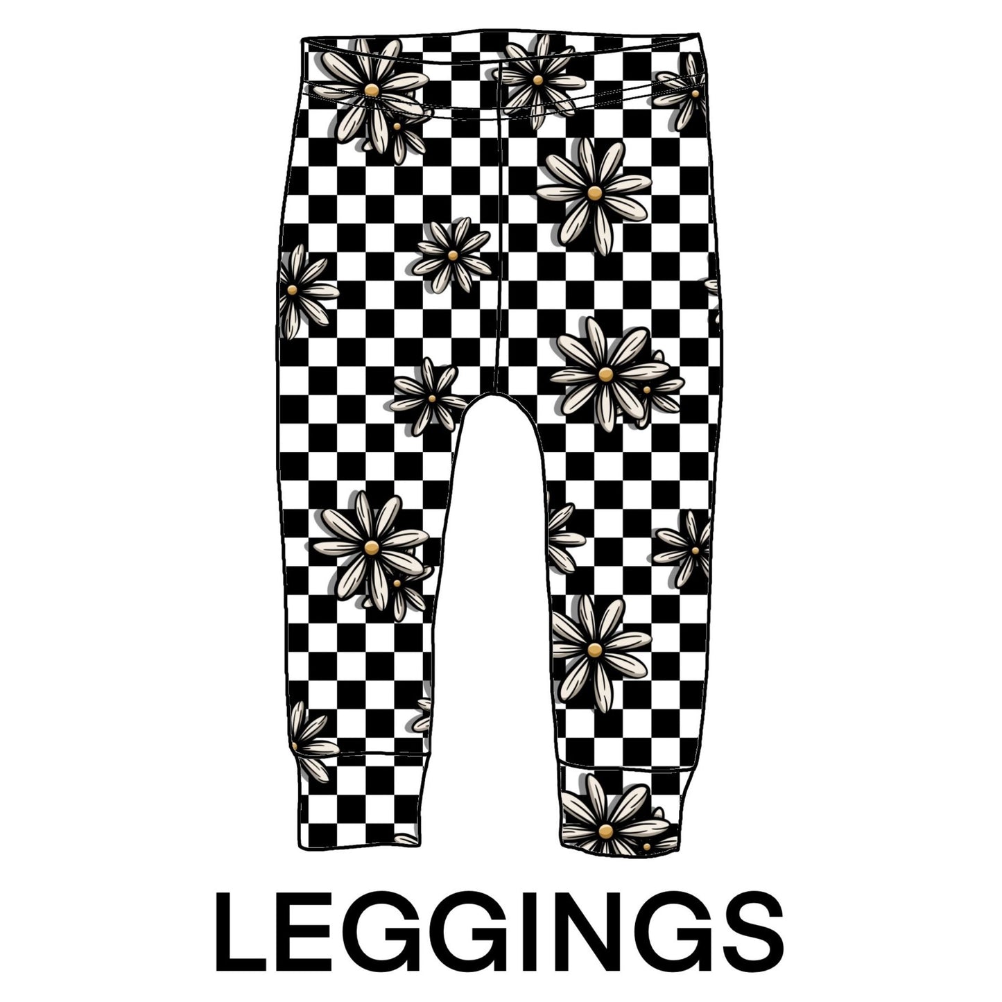 Showing how this fabric will look made in to leggings.