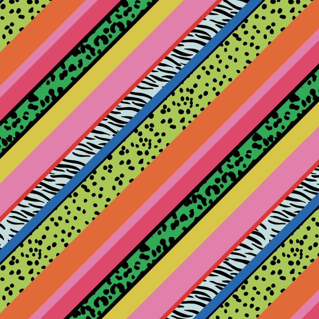 Diagonal Stripes Rompers