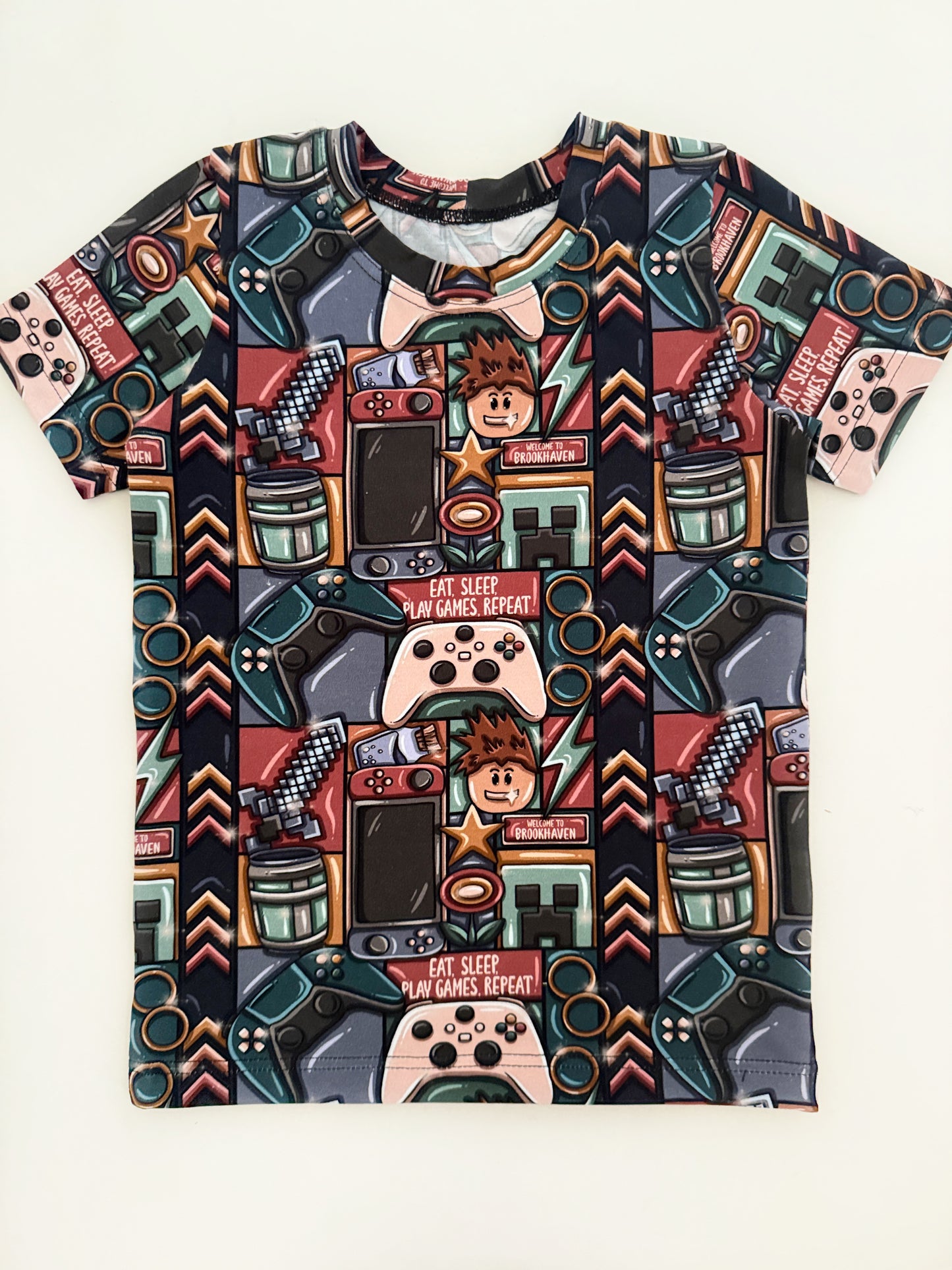 Gamer Short Sleeved Crew T-shirt 4-5 Years