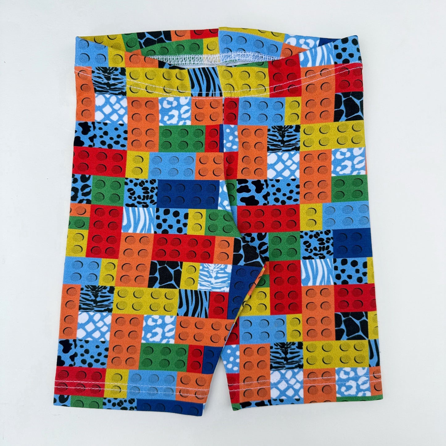 Wild Bricks Cycling Shorts 2-3 Years