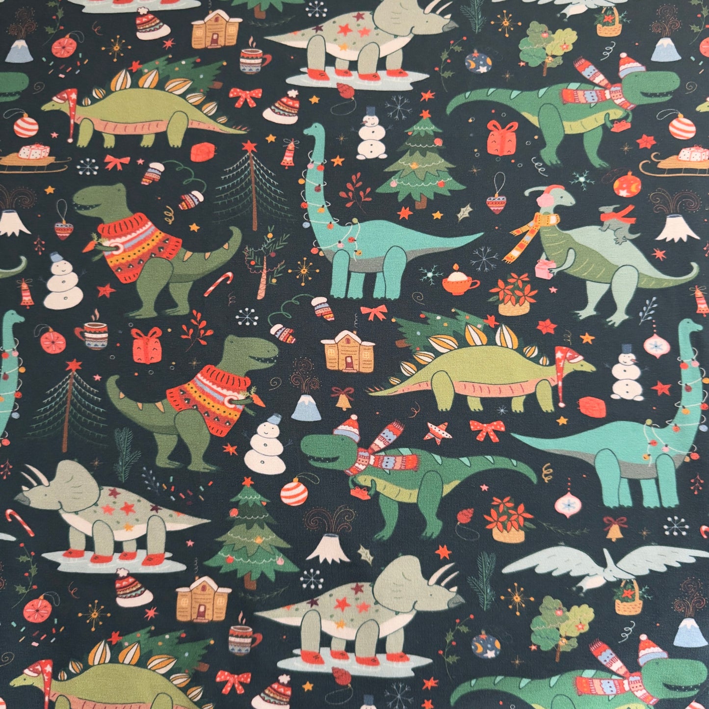 Festive Dinos Leggings