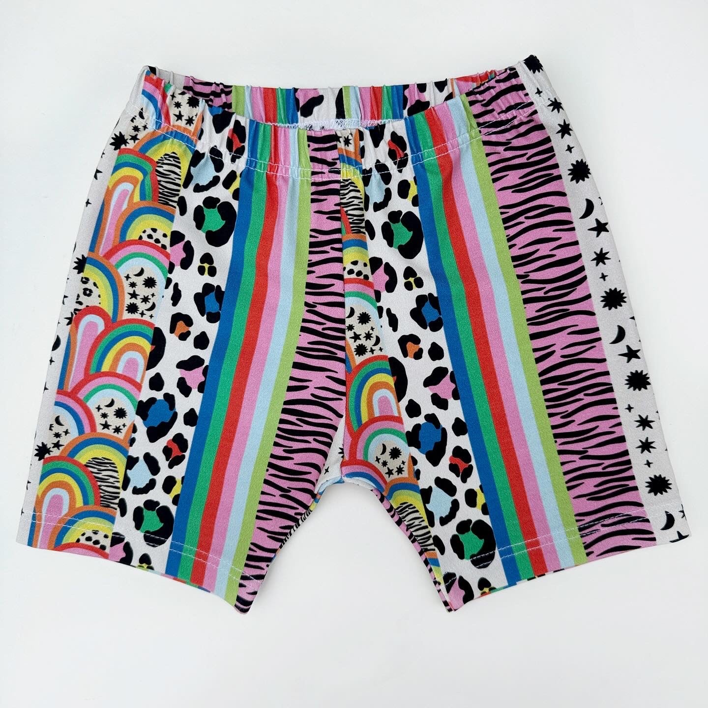 Rainbow Stripe Standard Shorts 3-4 Years