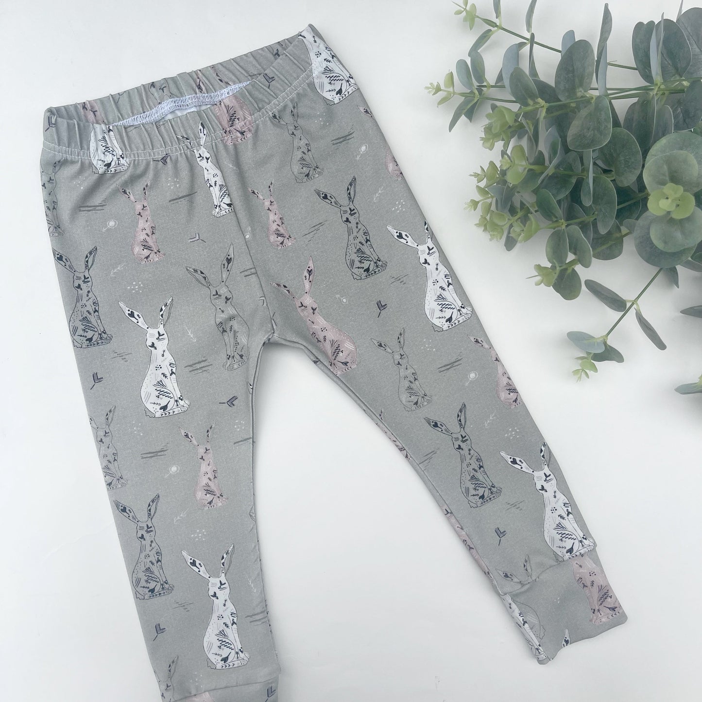 Tribal Bunnies Leggings 6-9 Months