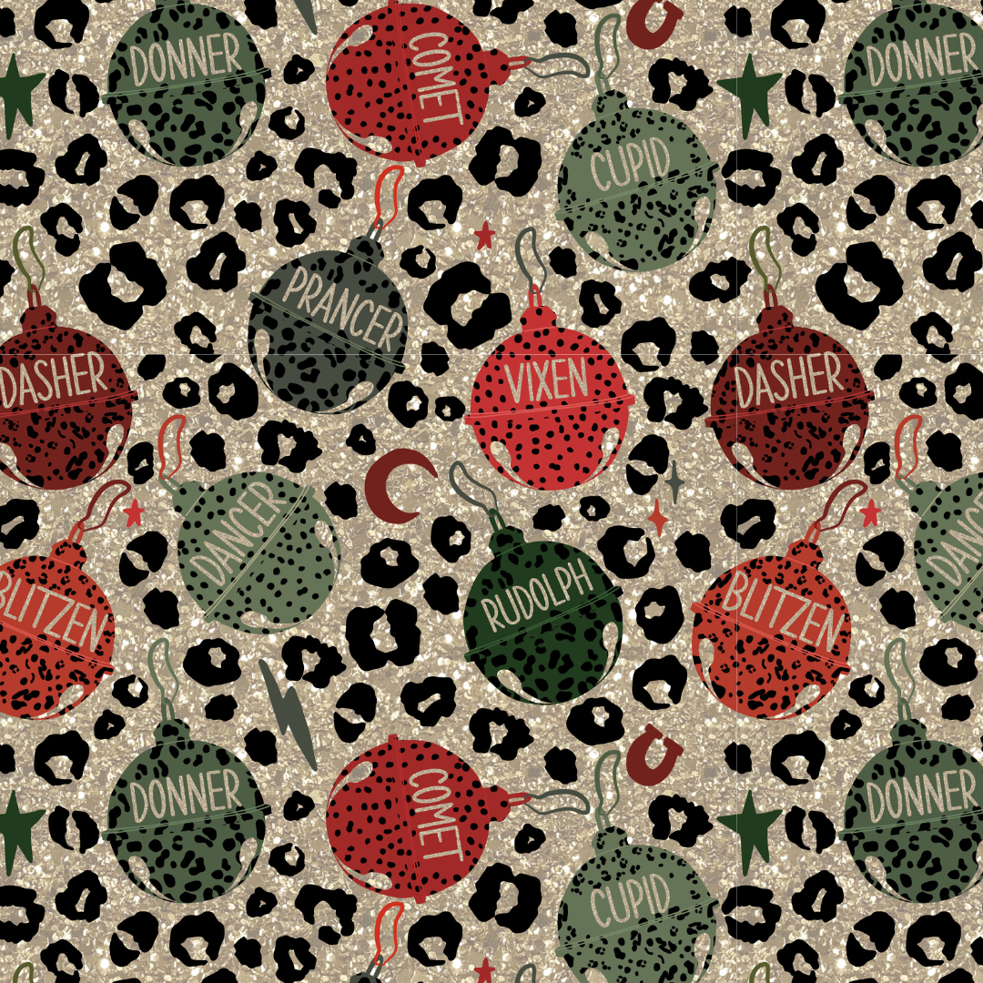 Reindeer Bells Peplum Top