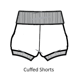 Dino Heads Shorts