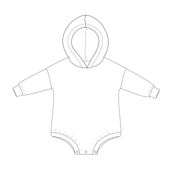 Astro Animals Sweater Romper