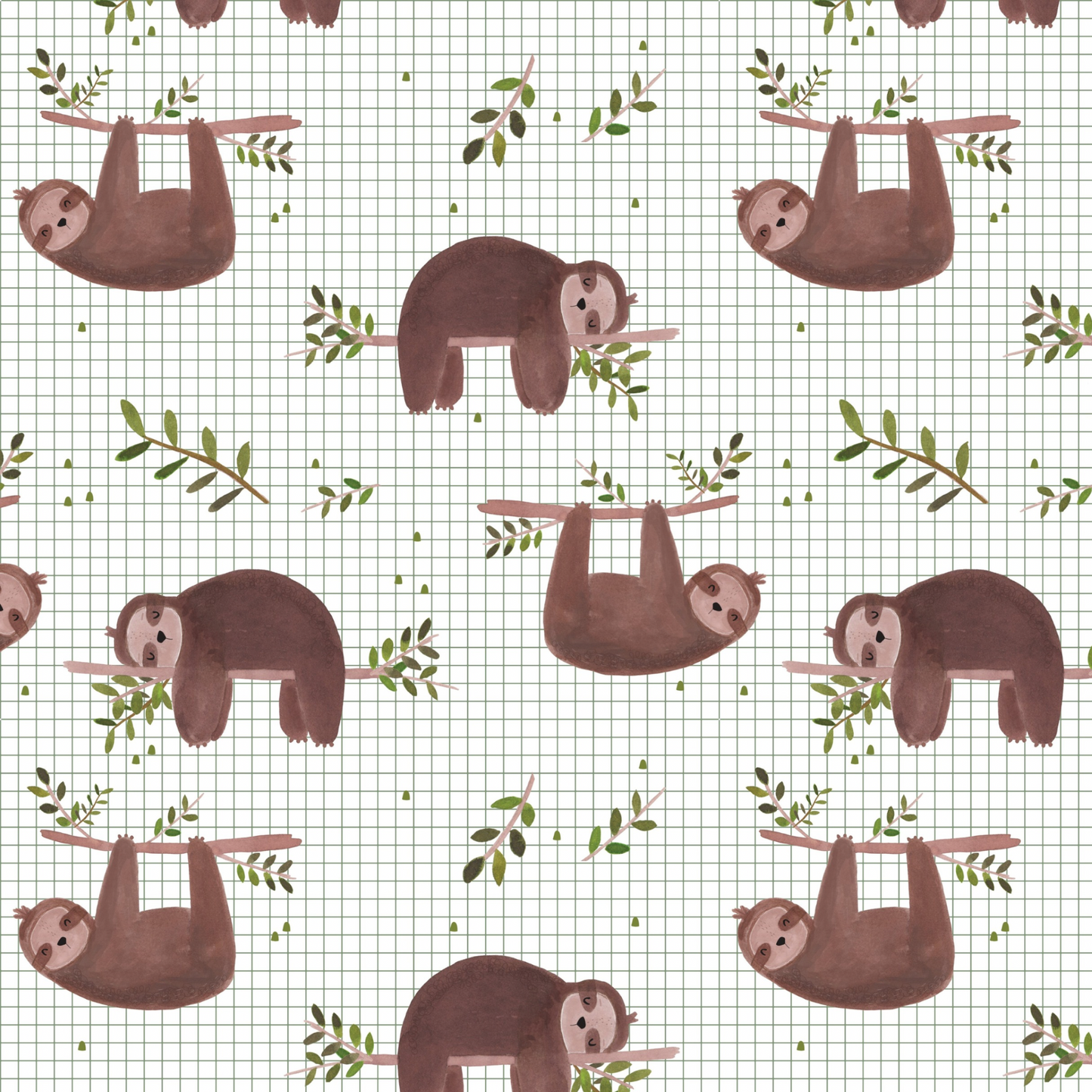 Sloths Bib