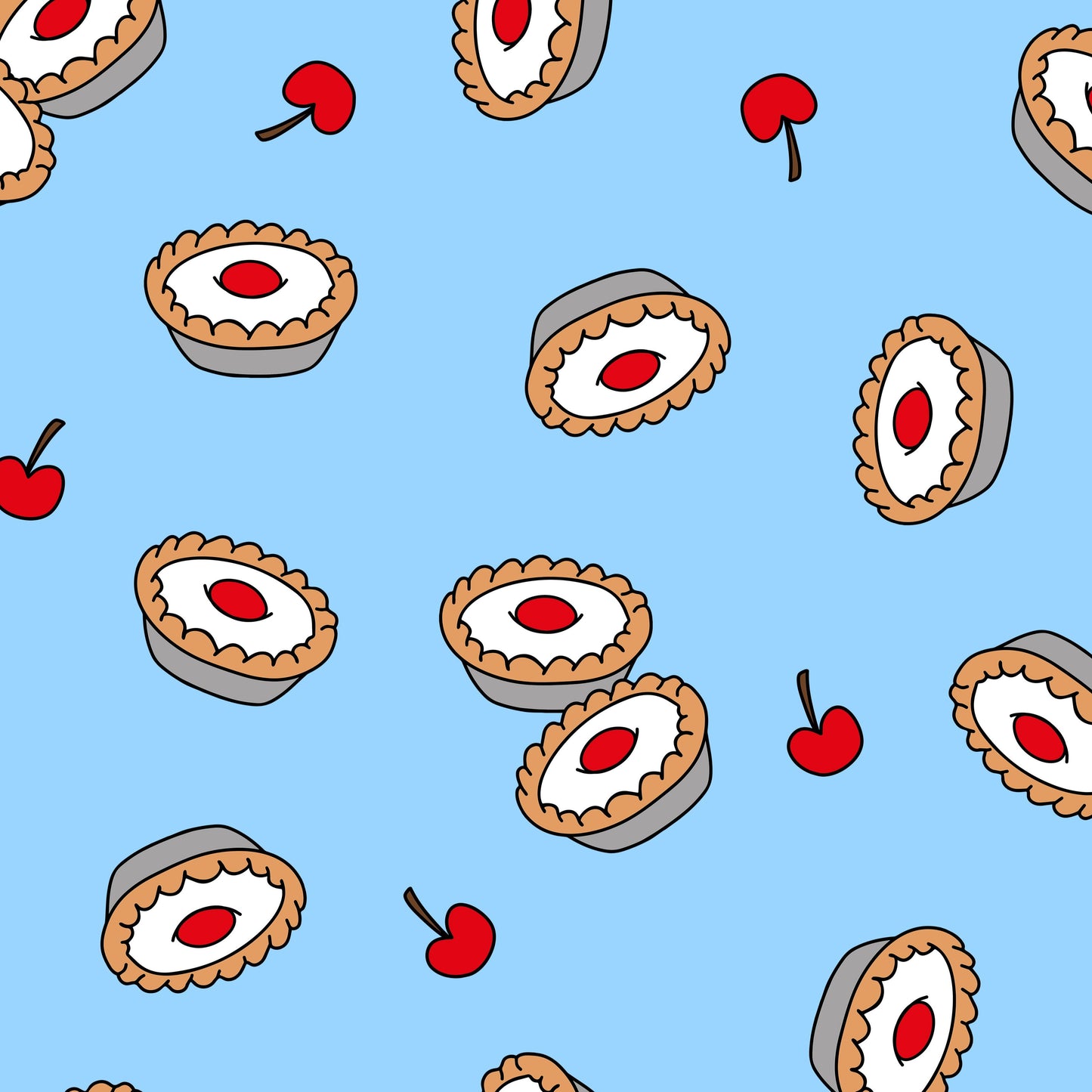 Cherry Bakewell Circle Skirt