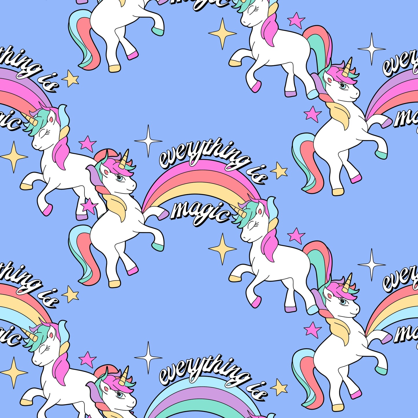 Everything Is Magic T-Shirt Dress