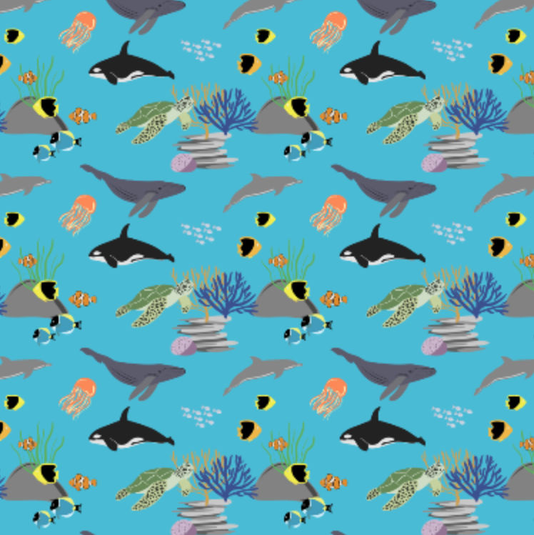 Deep Sea T-Shirt Dress