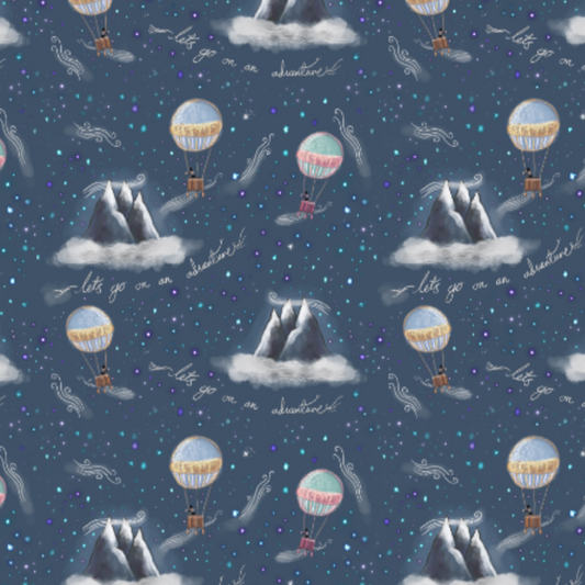 Lets Go On An Adventure Circle Skirt