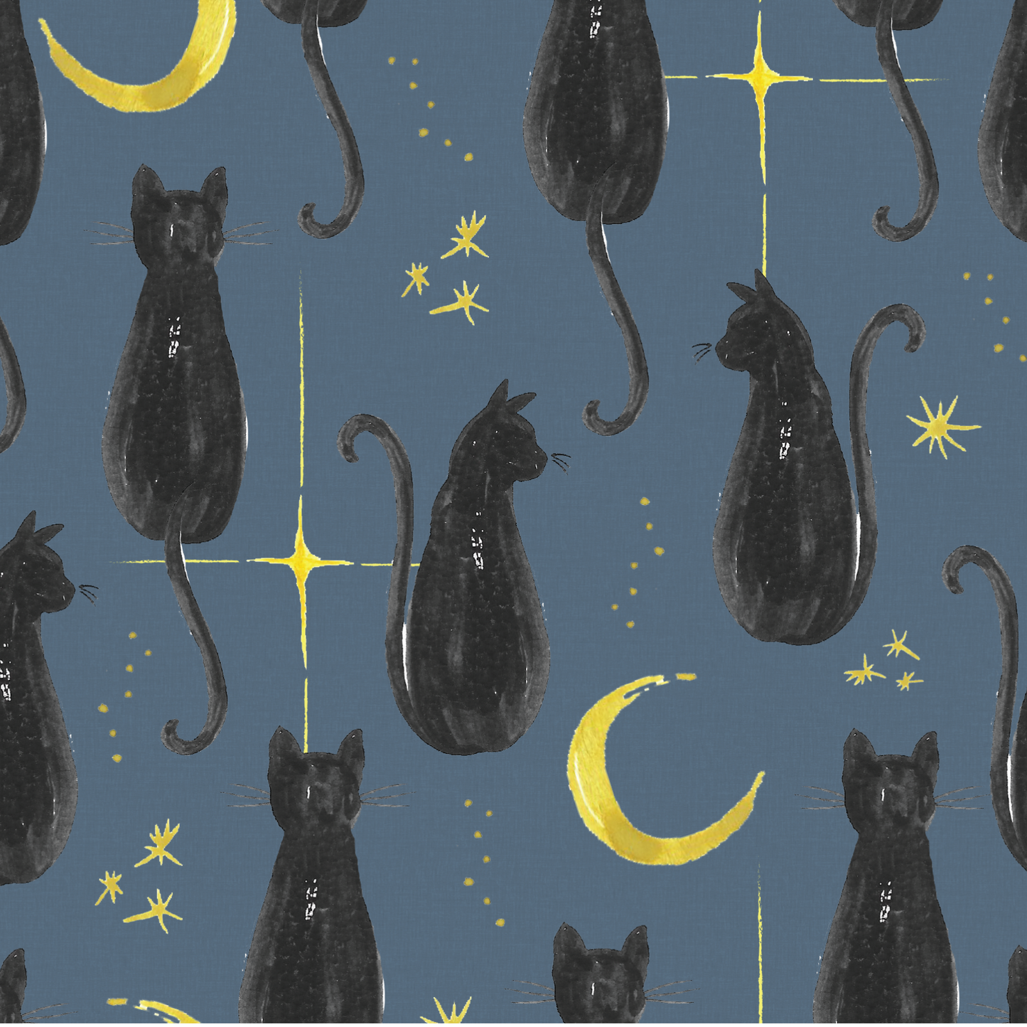 Mystic Cats T-Shirt Dress