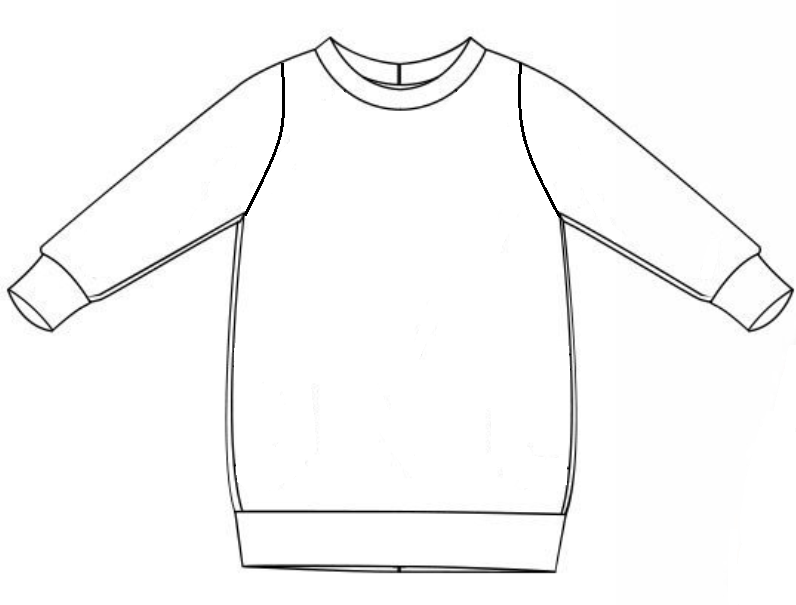Dino School Jumper Dress