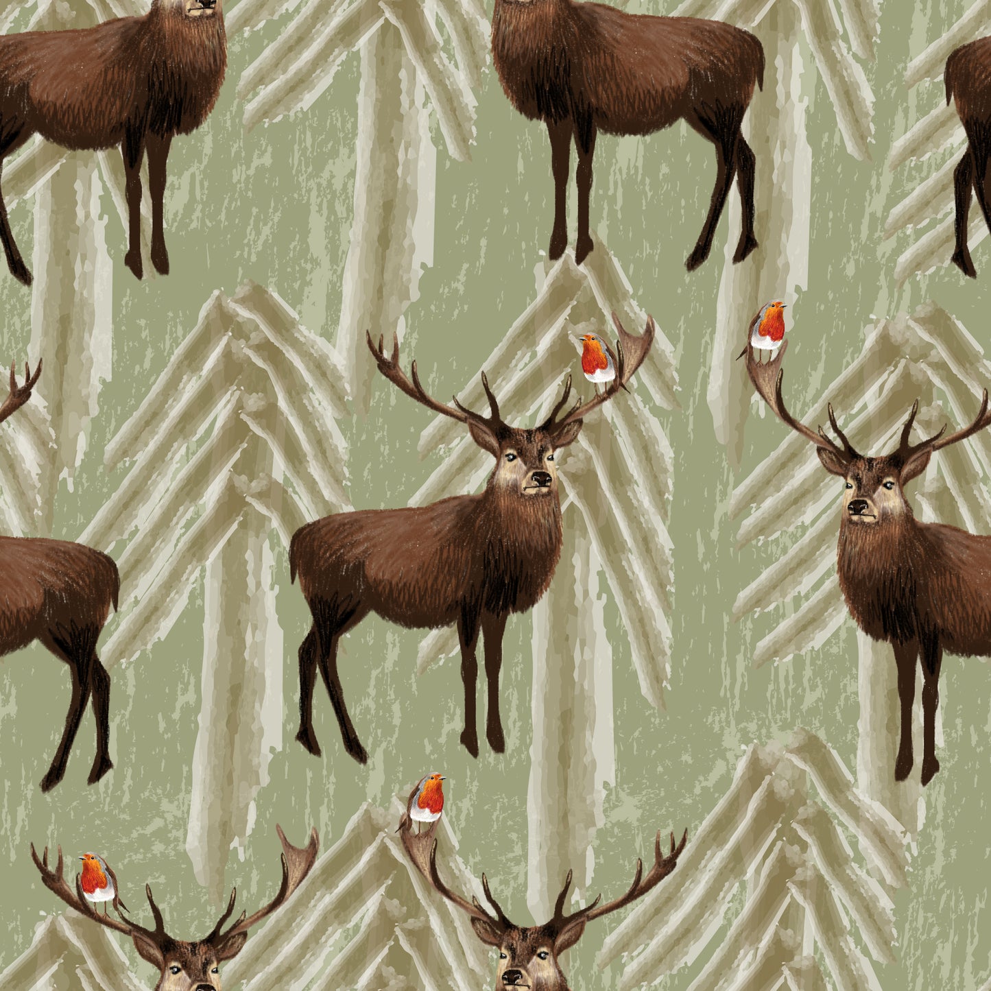 Stag & Robin Romper