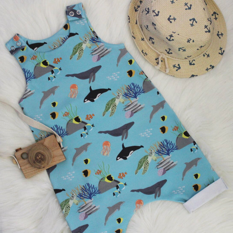 Deep Sea Shortie Romper