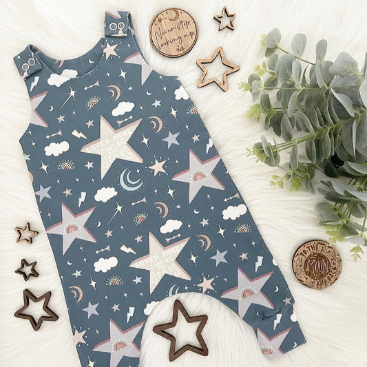 Loved More Than The Stars Romper