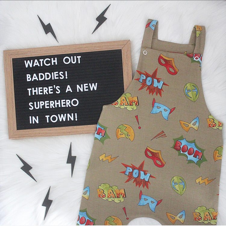 Superheroes Romper
