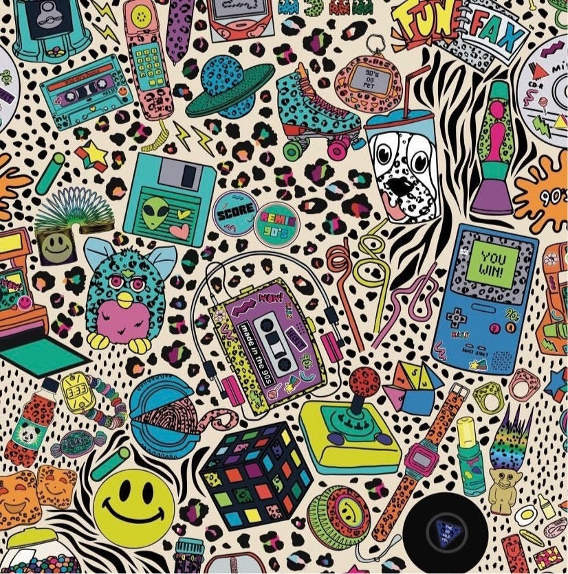 90s Wild Mix Sweatshirt