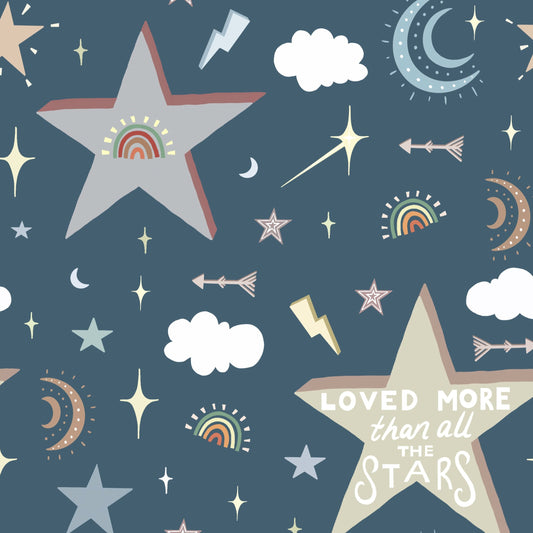 Loved More Than All The Stars T-Shirt Dress