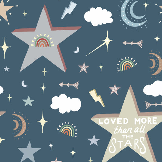 Loved More Than All The Stars Circle Skirt