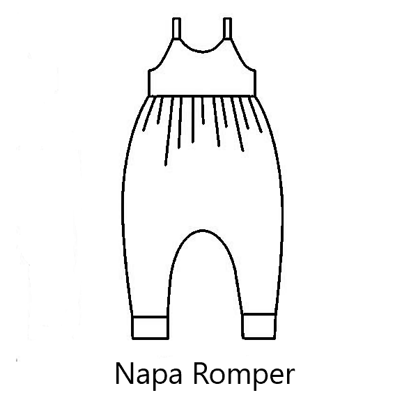 Superhero Stripes Rompers