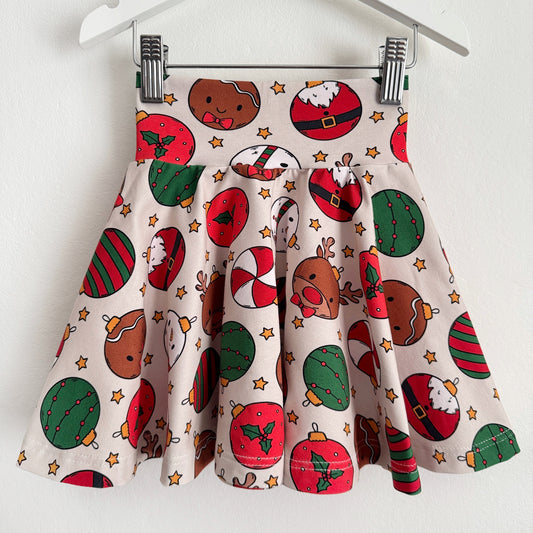 Baubles Circle Skirt 3-4 Years