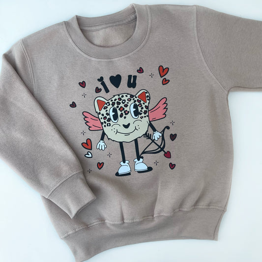Valentine’s Printed Sweatshirt