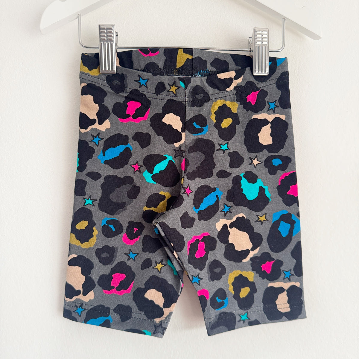 Show Time Leopard Cycling Shorts 2-3 Years