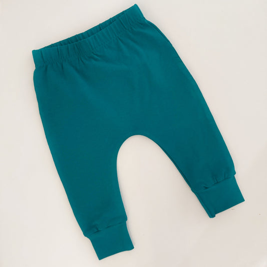 Plain Teal Harems 9-12 Months