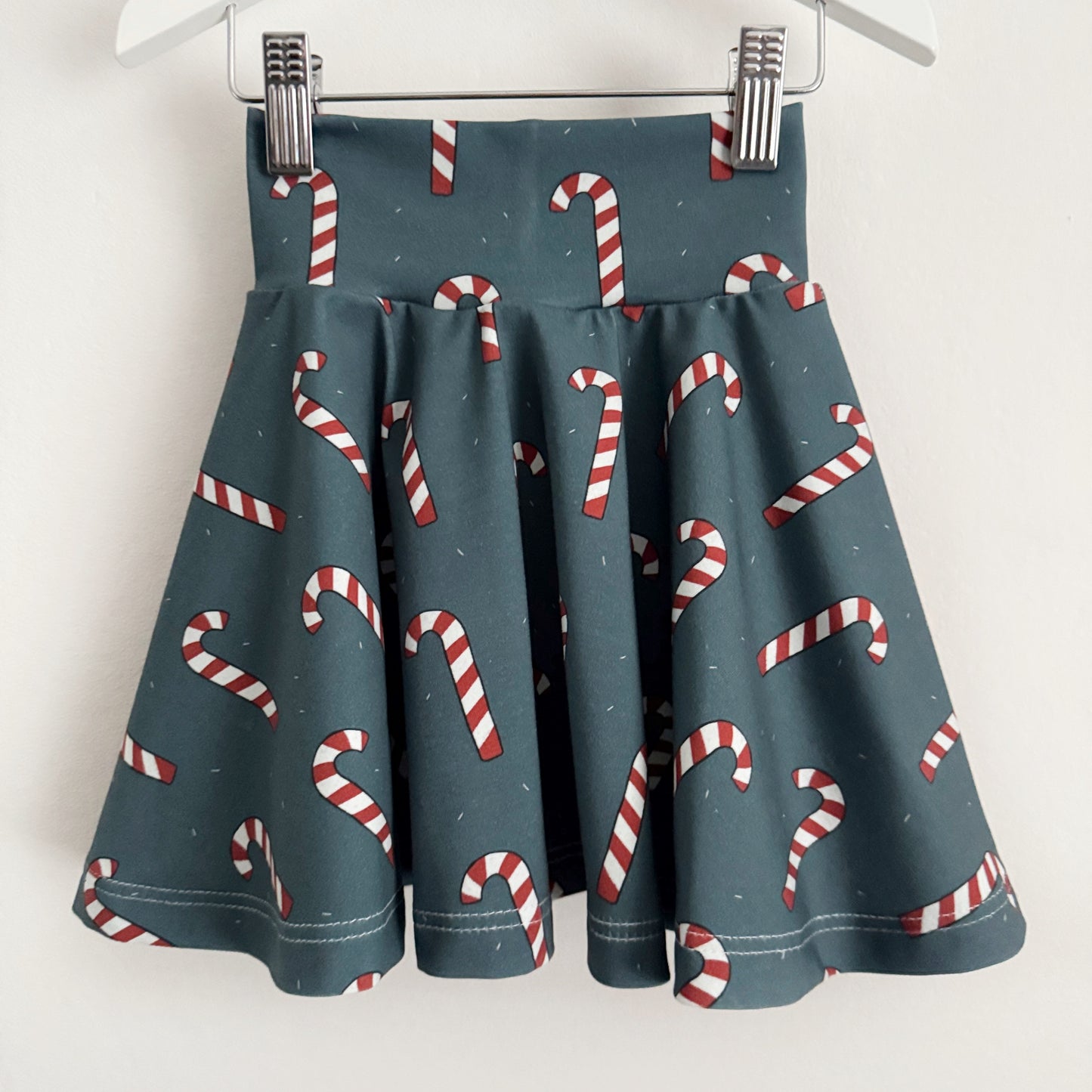 Candy Cane Circle Skirt 3-4 Years