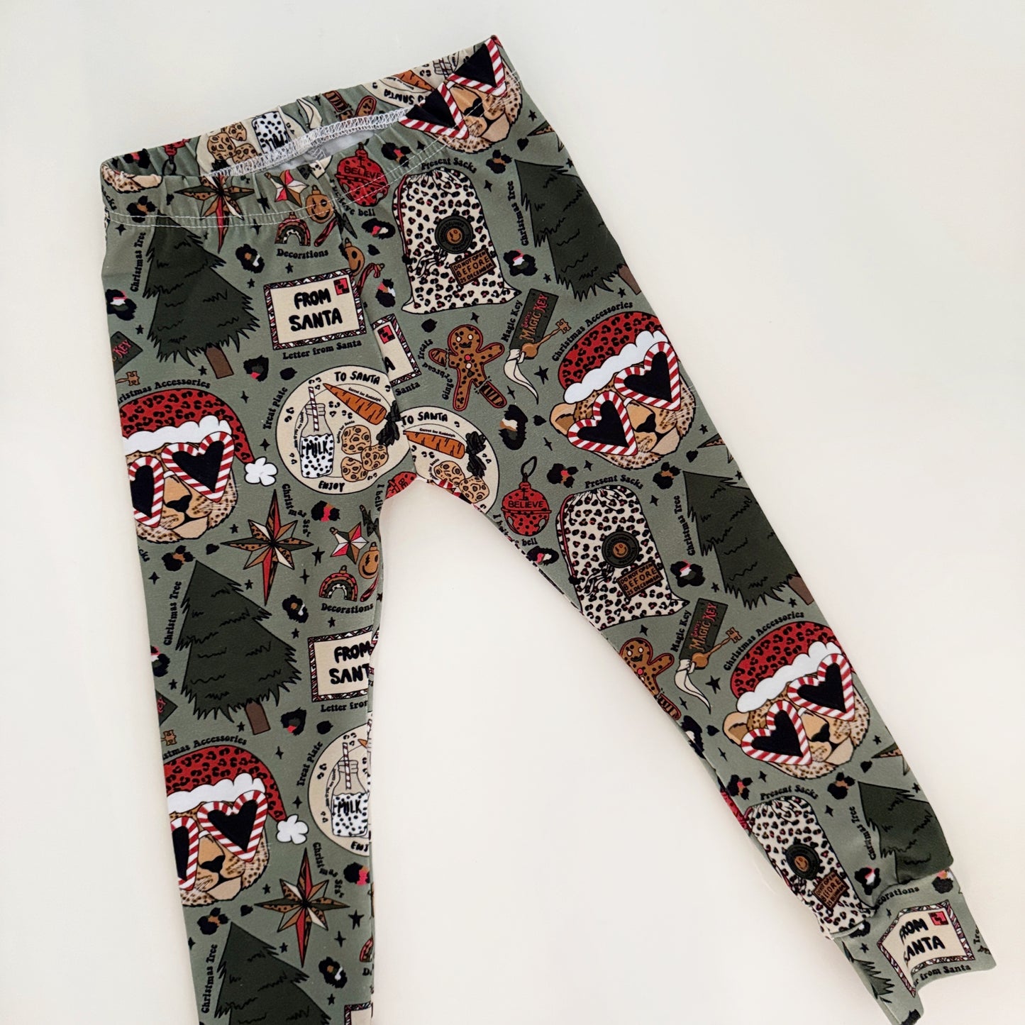 Christmas Eve Leggings 2-3 Years