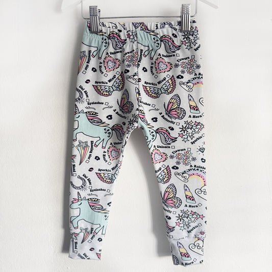 Unicorn World Leggings 12-18 Months