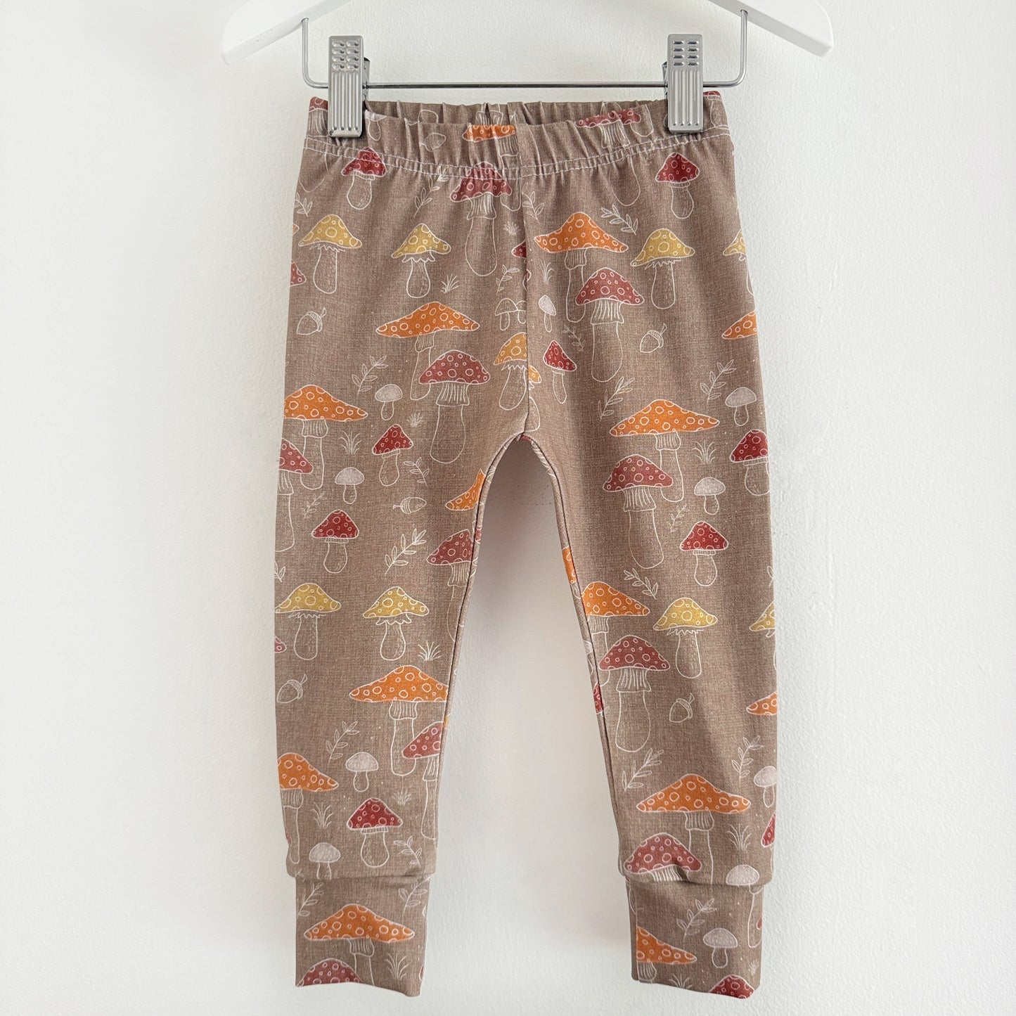 Mushroom Troop Leggings 9-12 Months