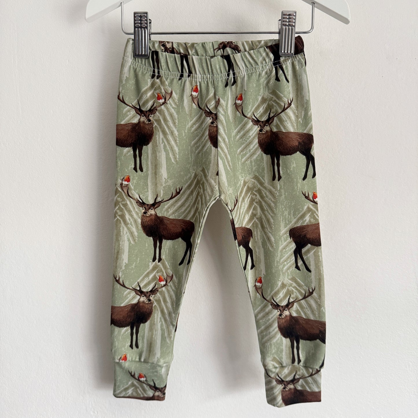 Stag & Robin Leggings 9-12 Months