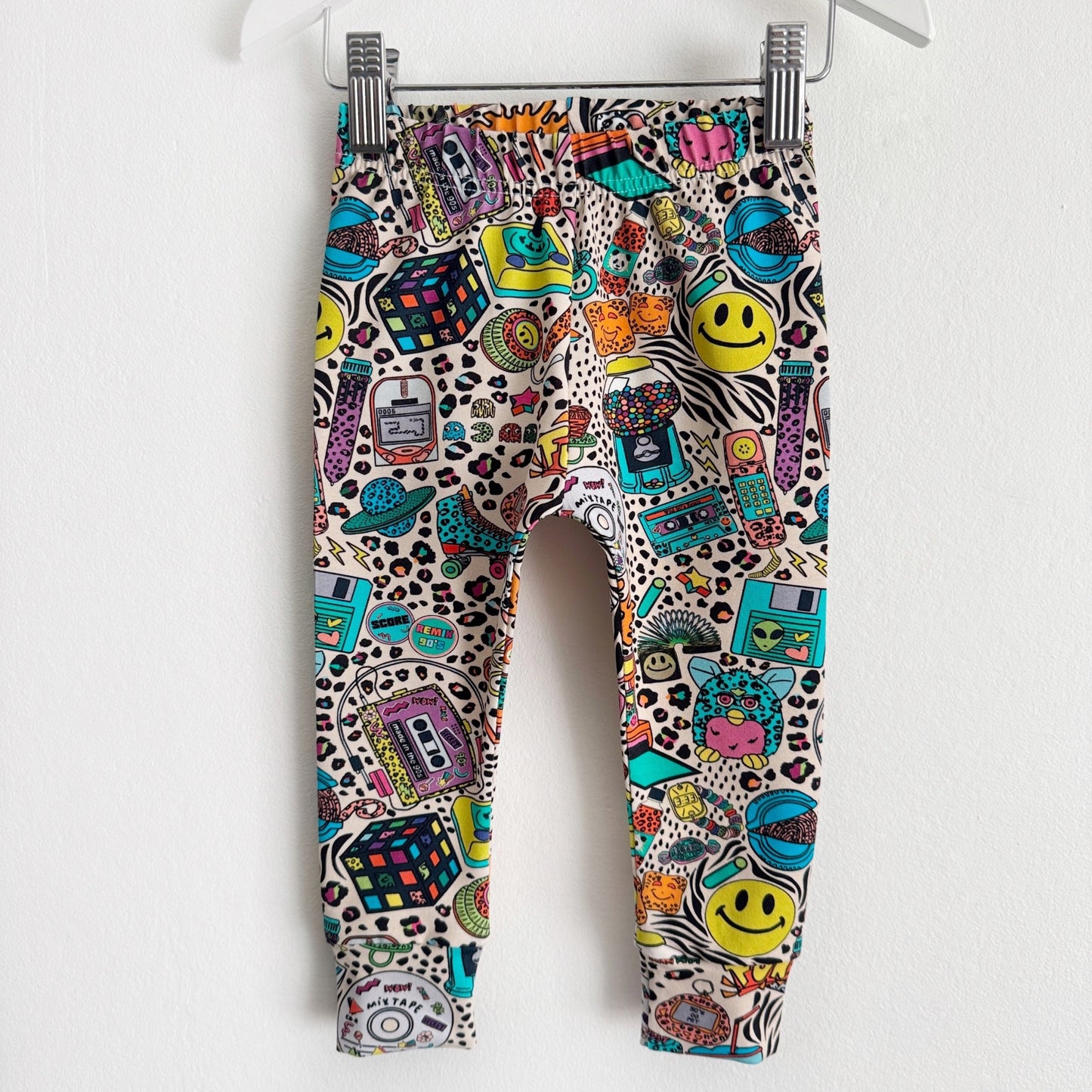 90s Wild Mix Leggings 9-12 Months