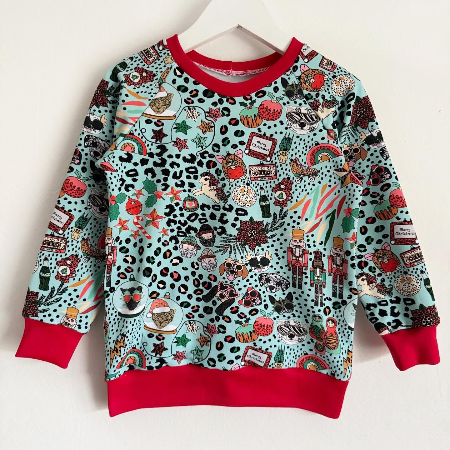 Christmas Wild Mix Sweatshirt 3-4 Years