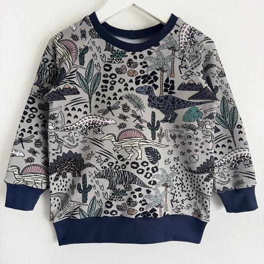 Dino Wild Mix Sweatshirt 2-3 Years