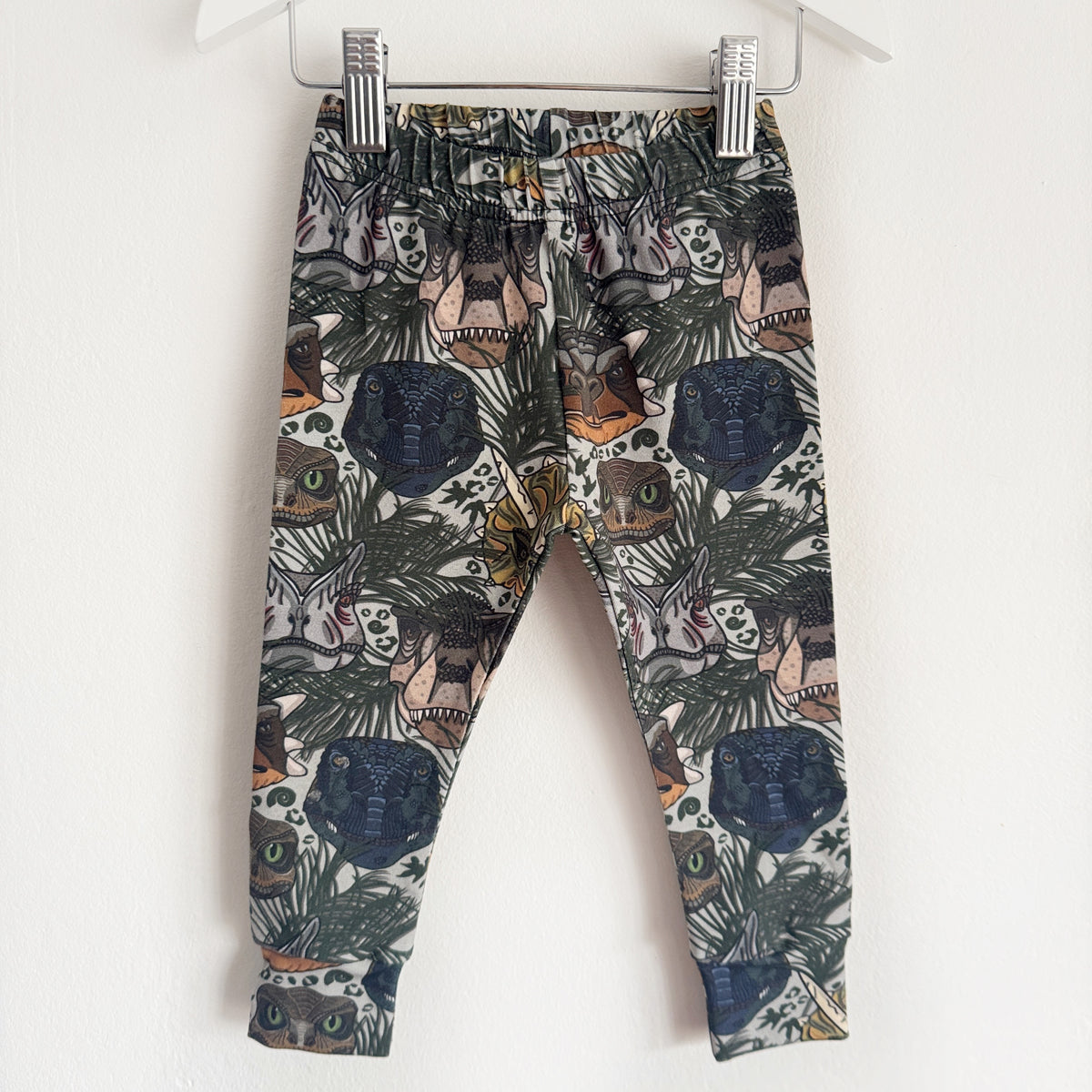 Dino Heads Leggings 9-12 Months