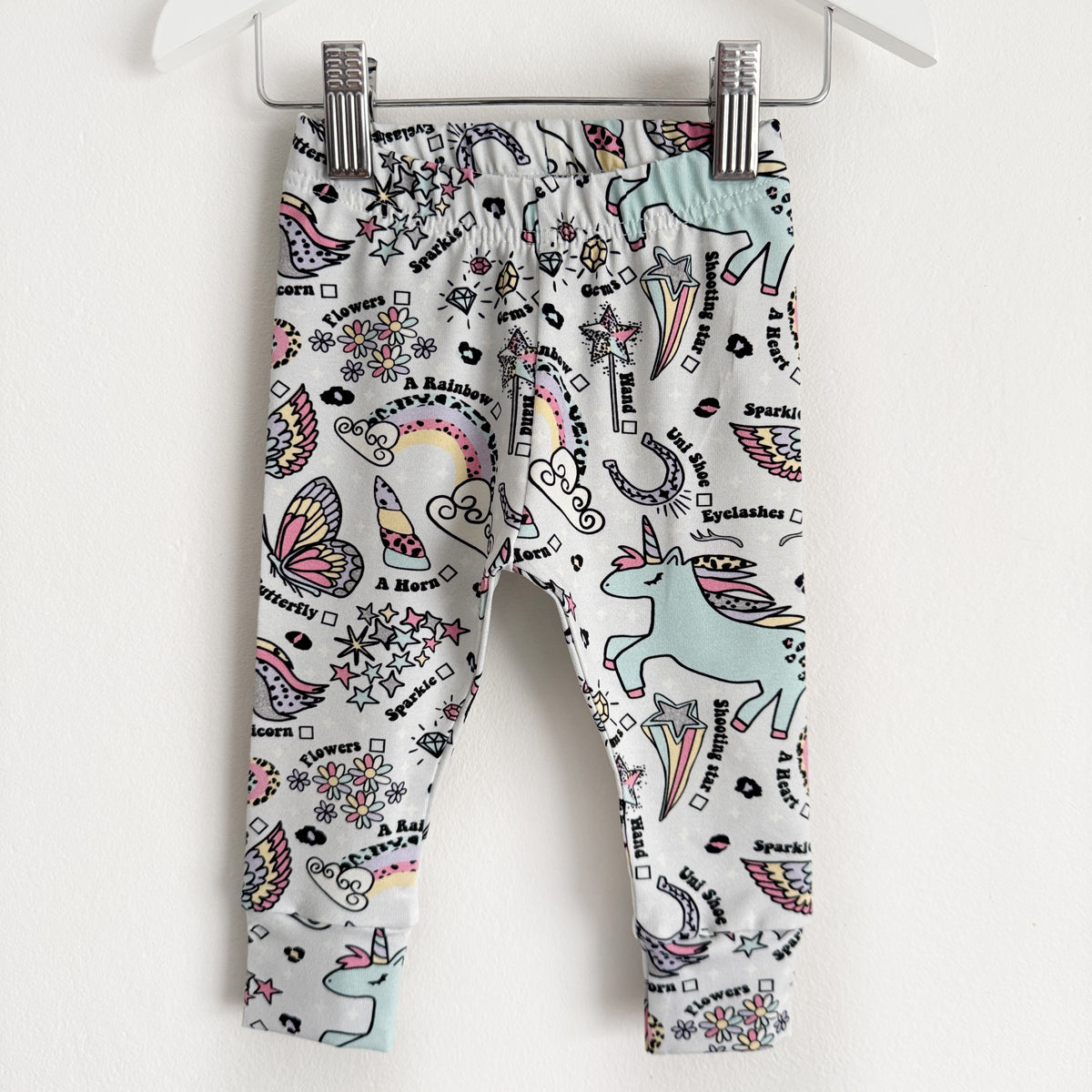 Unicorn World Leggings 3-6 Months