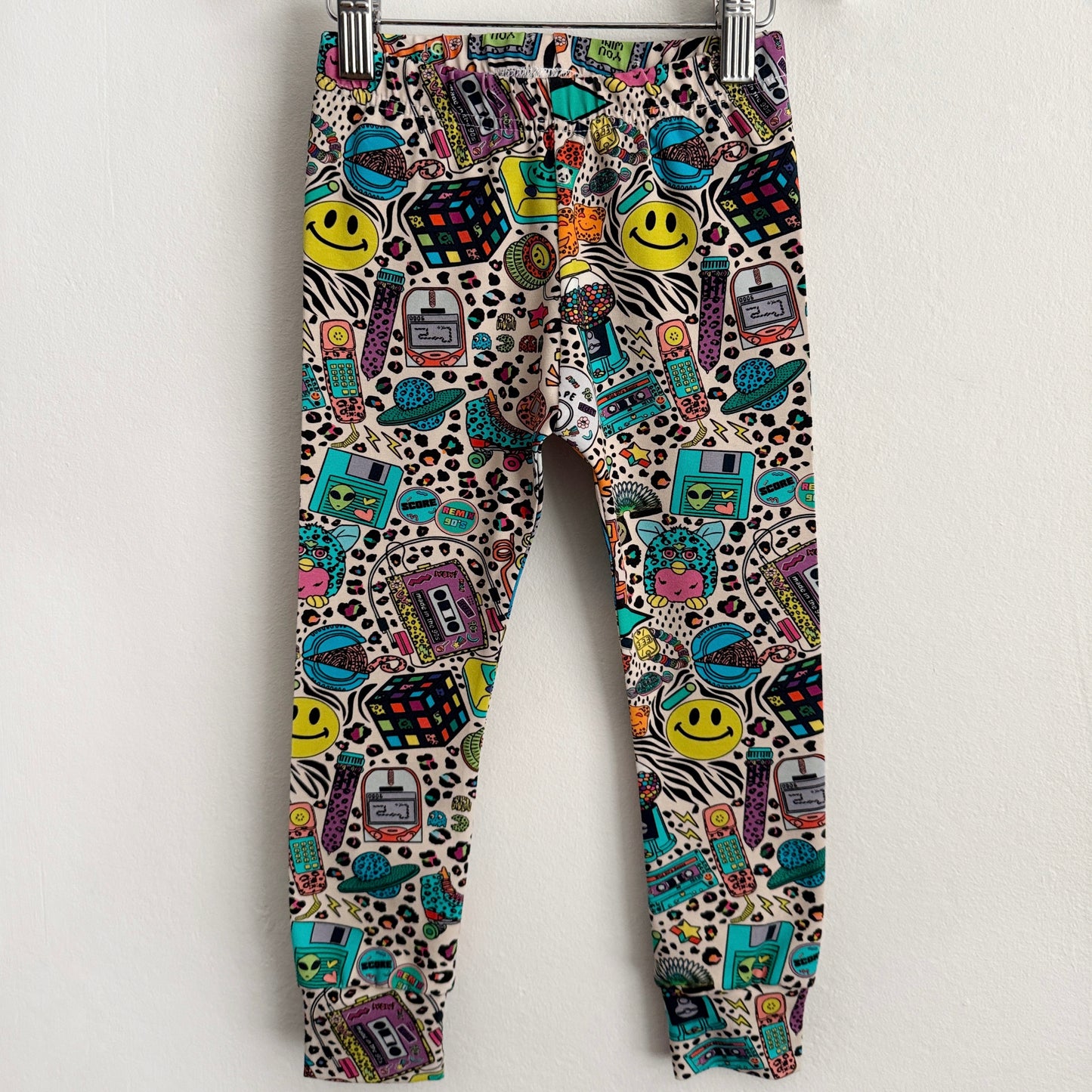 90s Wild Mix Leggings 2-3 Years