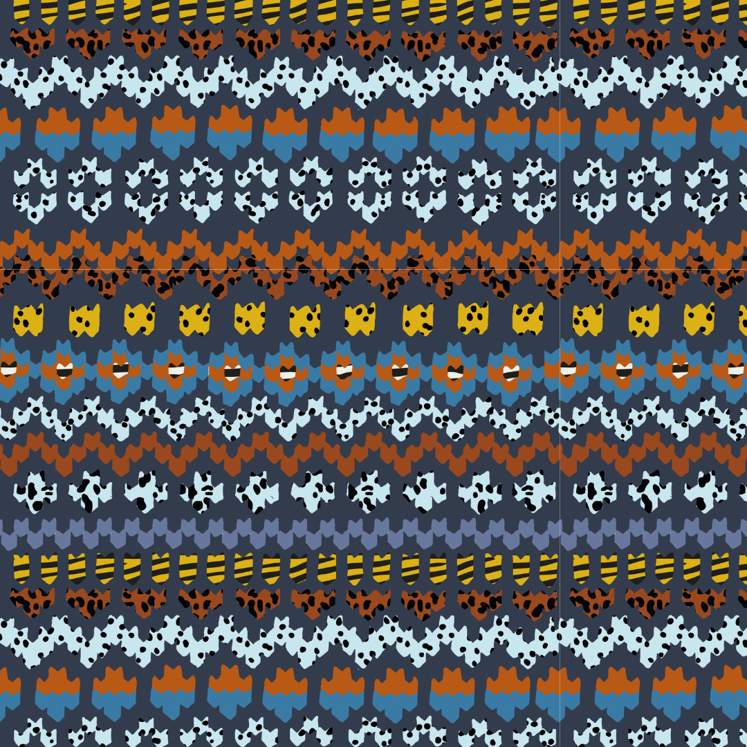 Arctic Fair Isle Vest